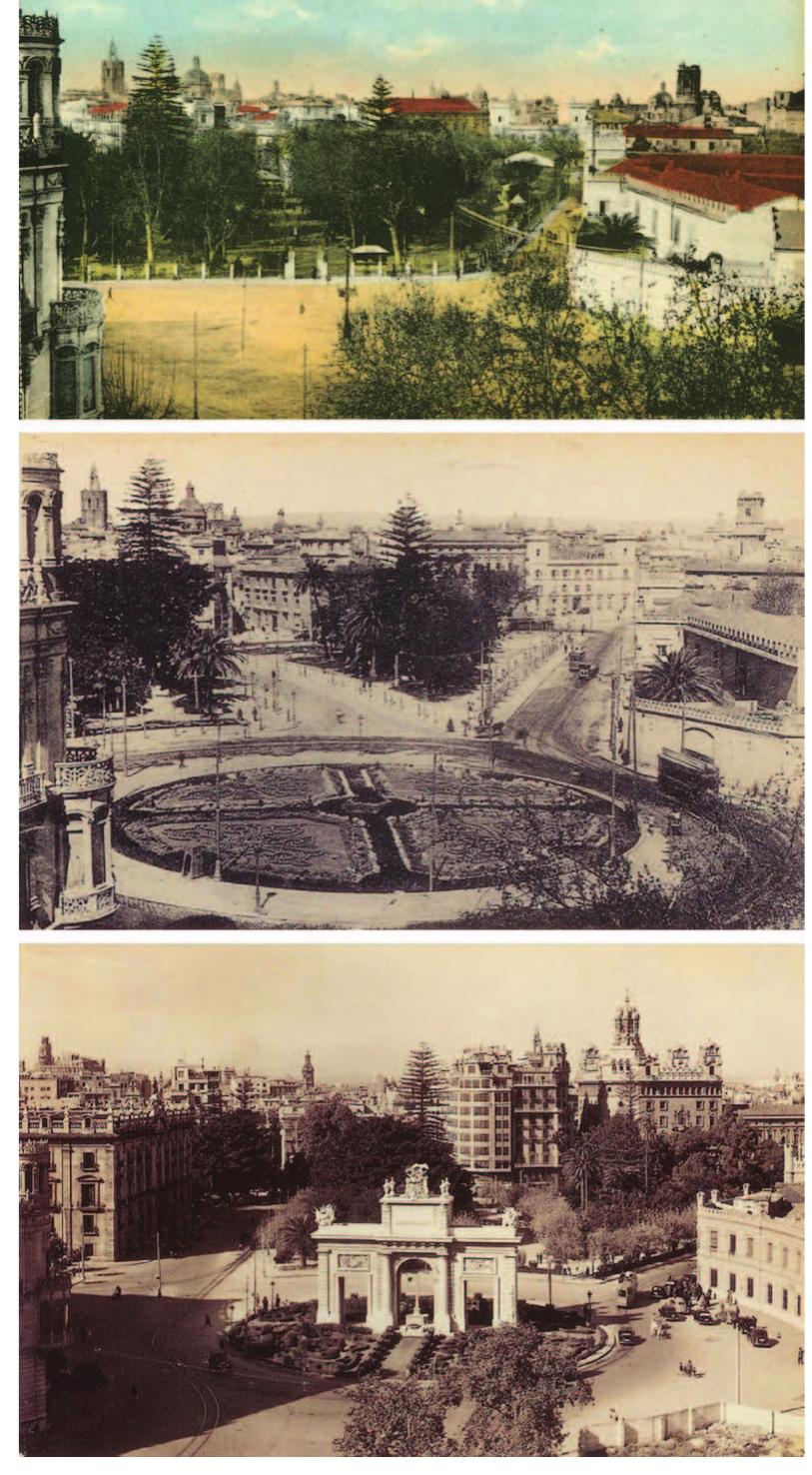 Figure 14 — Images testifying the evolution of the sur- roundings of the Citadel 