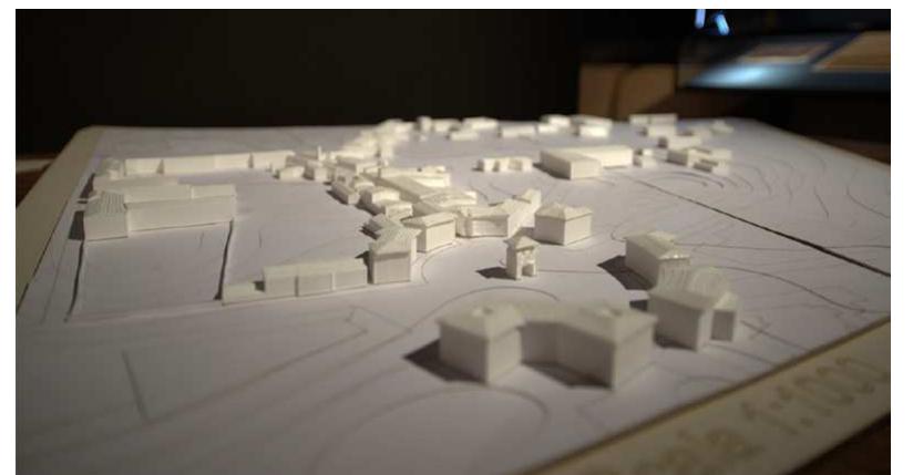 Figure 18 — Photograph of the before plastic figure at the exhibit.  Figure 19 - Photograph of the after plastic figure at the exhibit. 