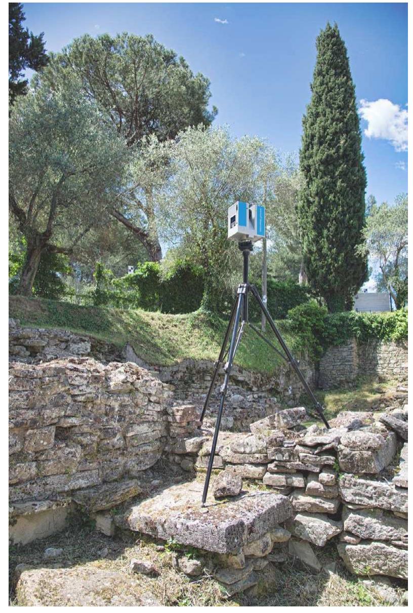 Figure 11 — 3D model created from the aerial (UAV) photogrammetry. 