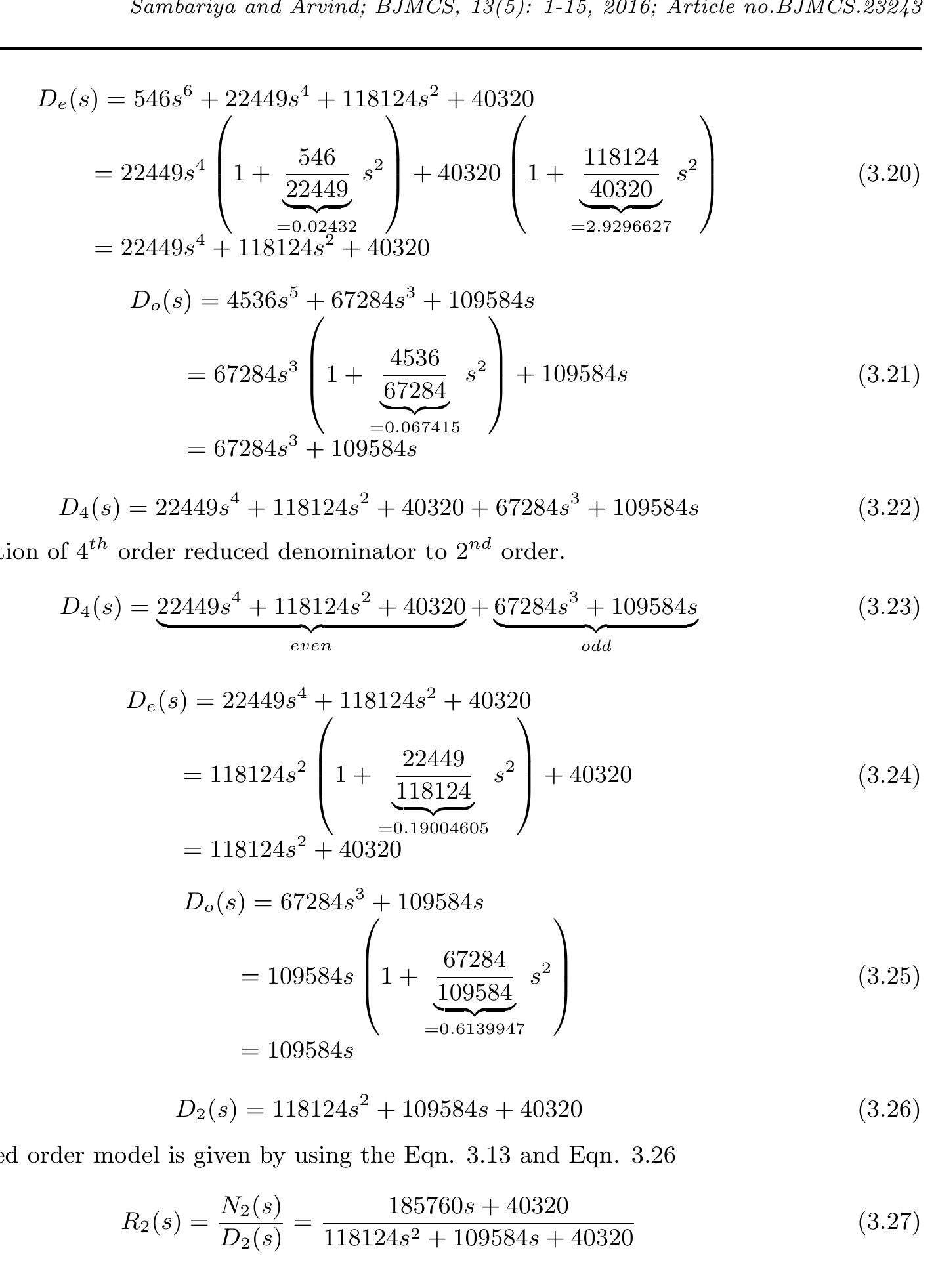 3.1.3 Step response comparison 