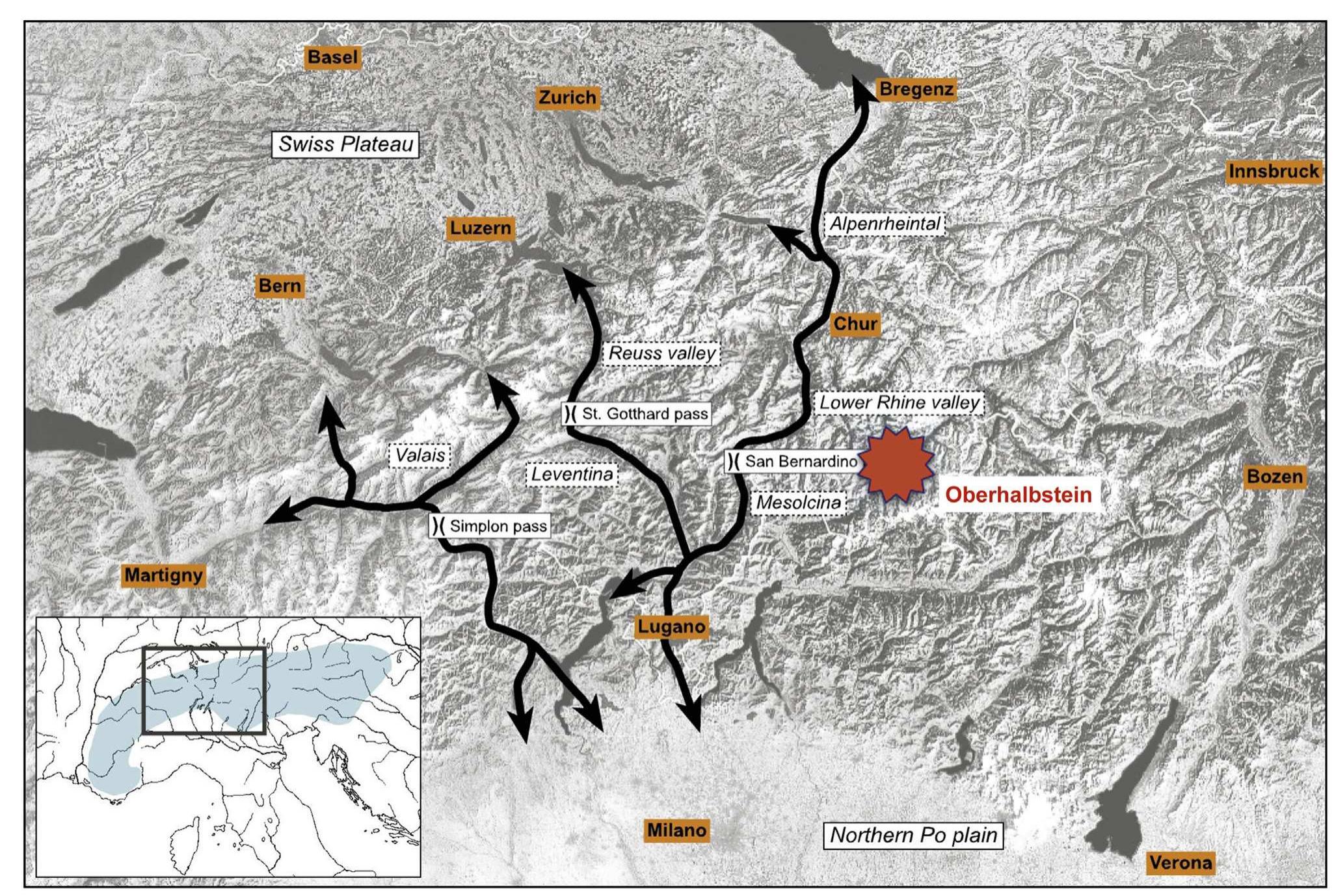 Figure 1 - from Prehistoric copper pyrotechnology in the
