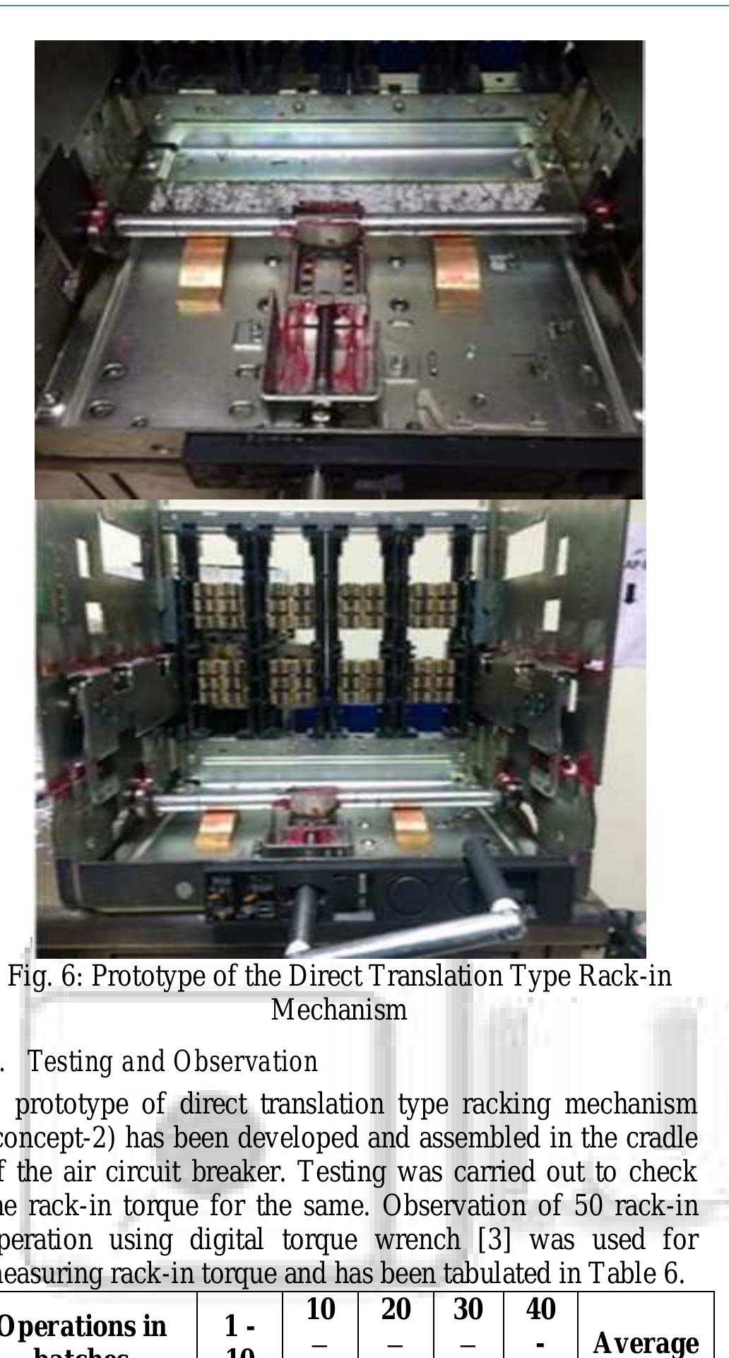 (PDF) Design and Development of Rack-inMechanism of Air Circuit Breaker
