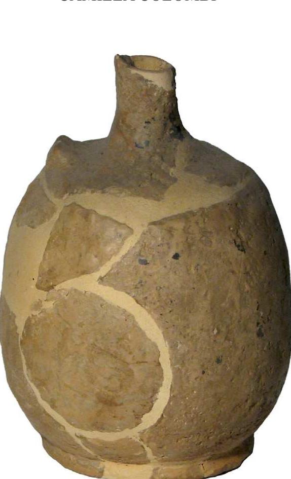 Fig. 8 Black glazed lekythos, attributed to the Circolo di Bes, h 12 cm. Museo Archeologicc Nazionale Firenze, inv. 7705 (image: C. Colombi). 