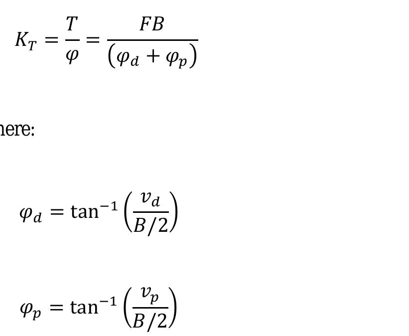 Figure 2 - from Methods to Determine Torsion Stiffness in an