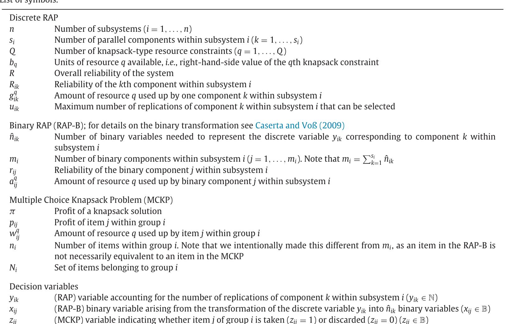 (PDF) An exact algorithm for the reliability redundancy allocation problem