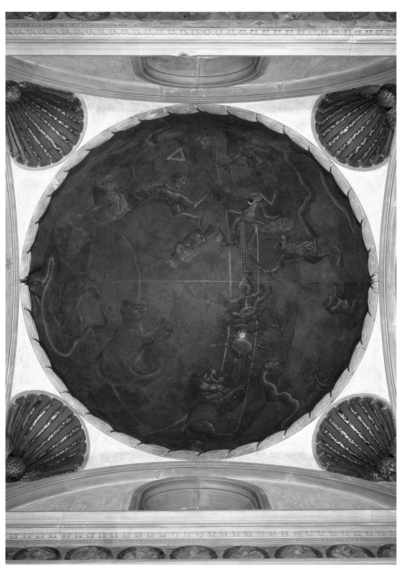 FIGURE 6. Zodiac, Cupola ceiling of the Old Sacristy of San Lorenzo, Florence. © Photo SCALA, Florence 
