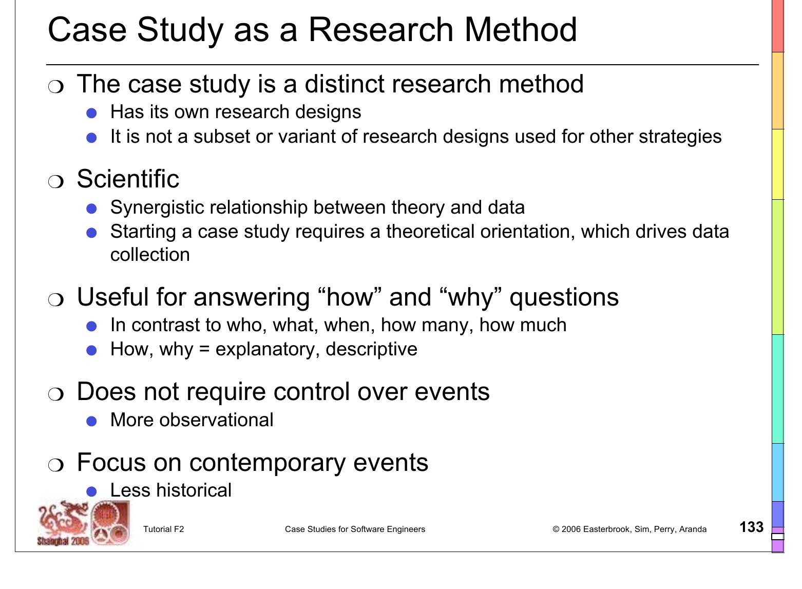 Figure 100 - Case Studies for Software Engineers