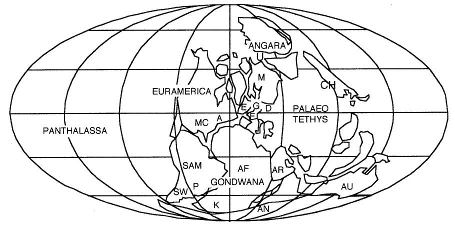Phalian Location of sections on the world map for the west- phalian,