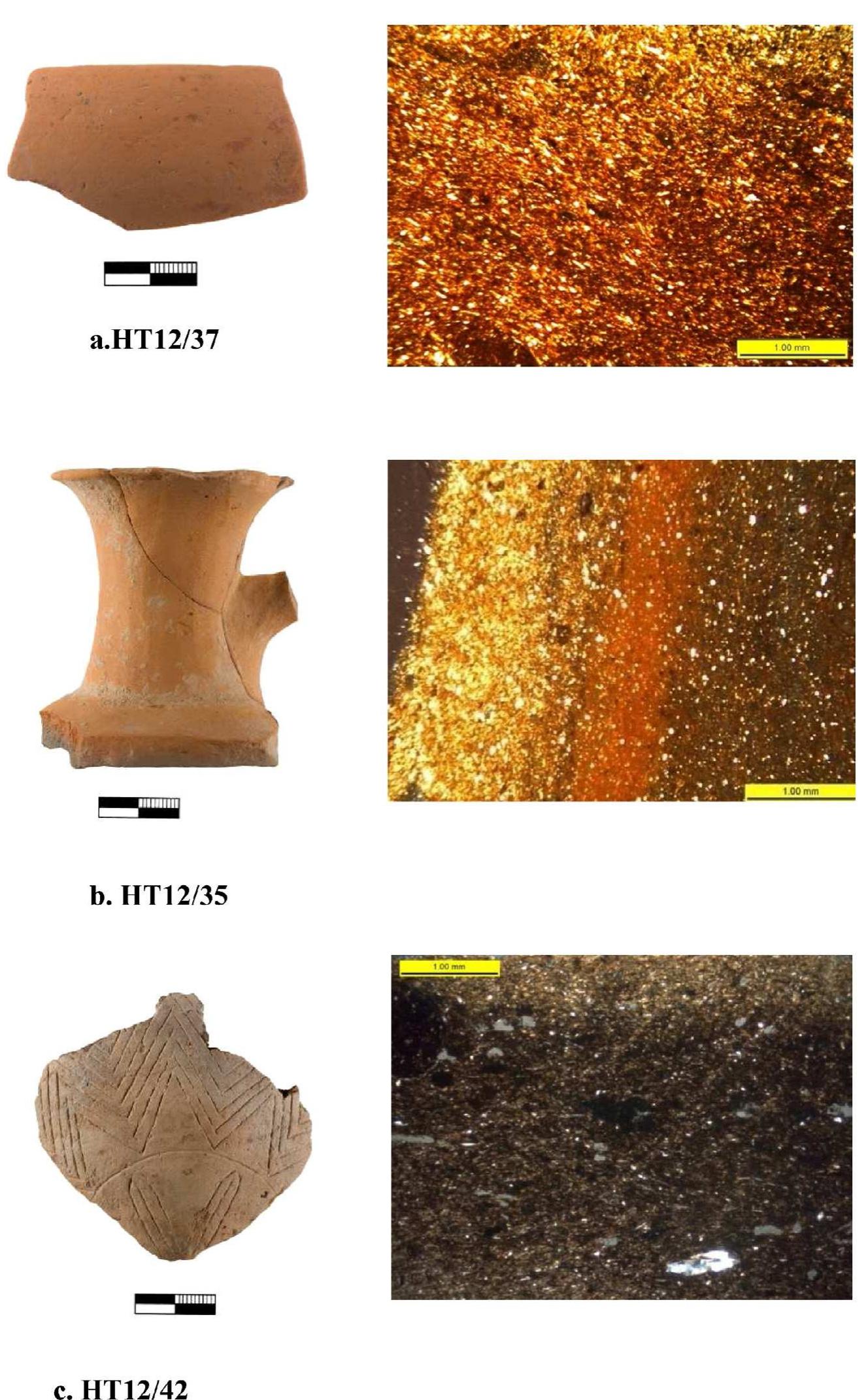 S. Menelaou et al. / Journal of Archaeological Science: Reports xxx (2016) Xxx-xxx  Fig. 3. Sherd samples and respective thin section photomicrographs in crossed polars (XP). 