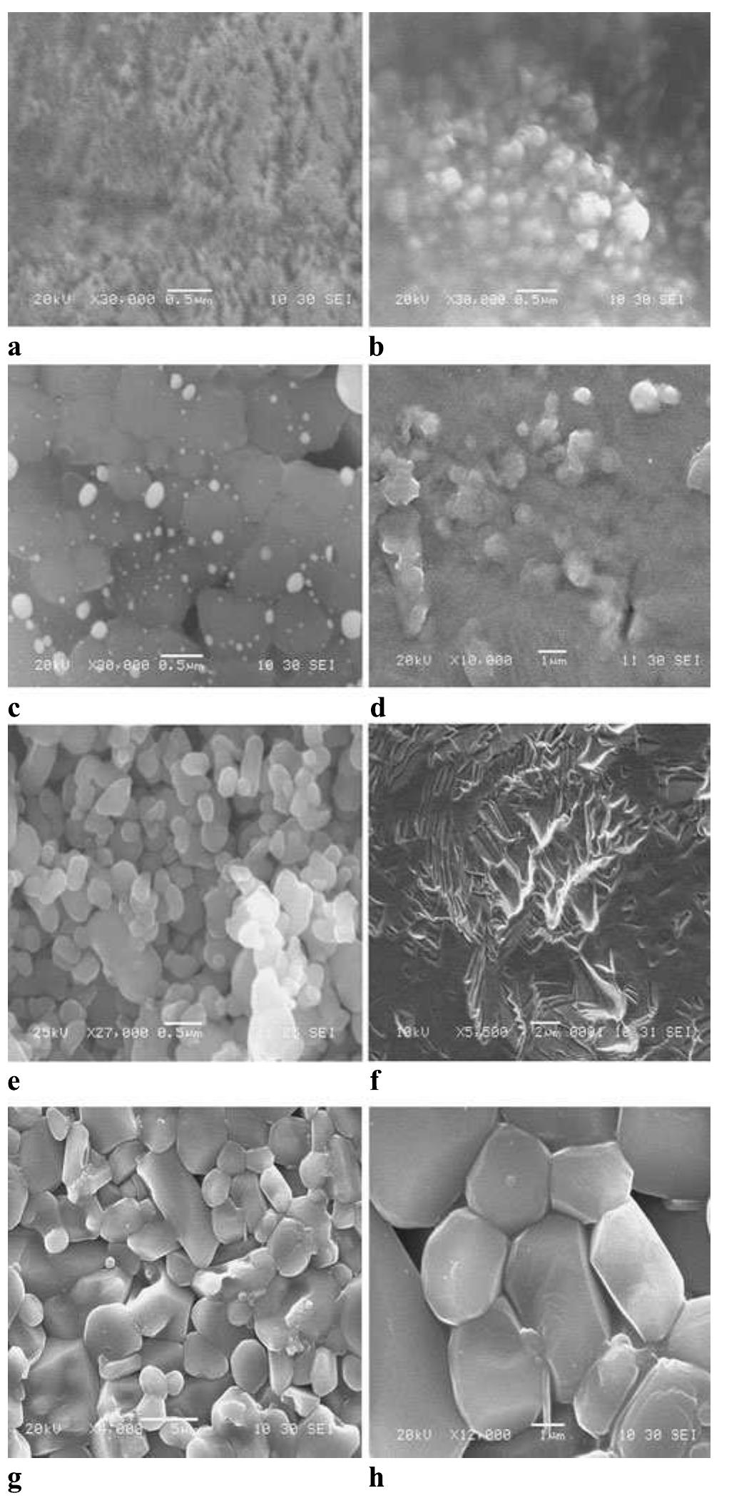 Tem (a)-(c) and hrtem (d)-(e) images of as synthesized labg