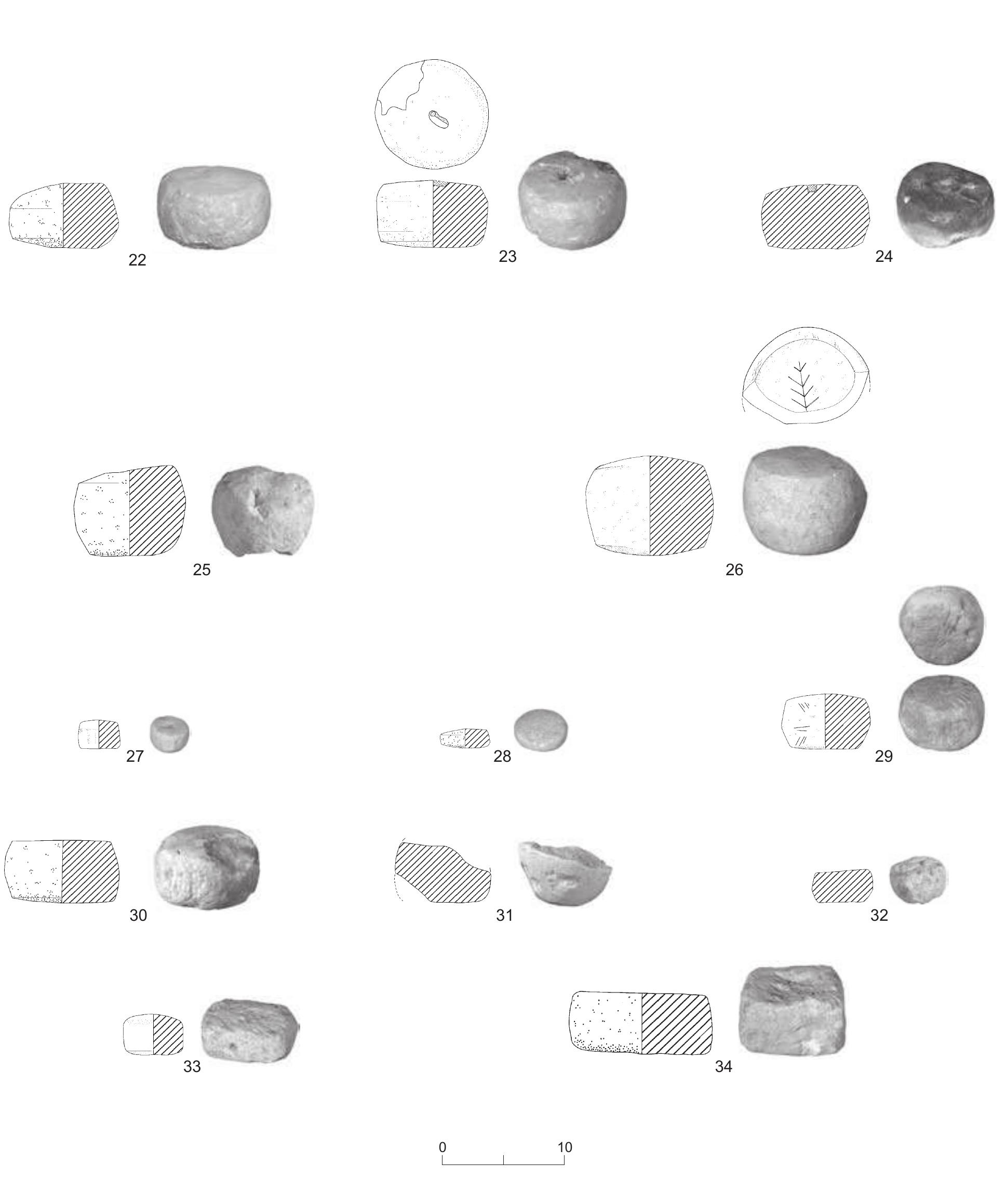 Fig. 10.2 (cont.). Stone scale weights. 