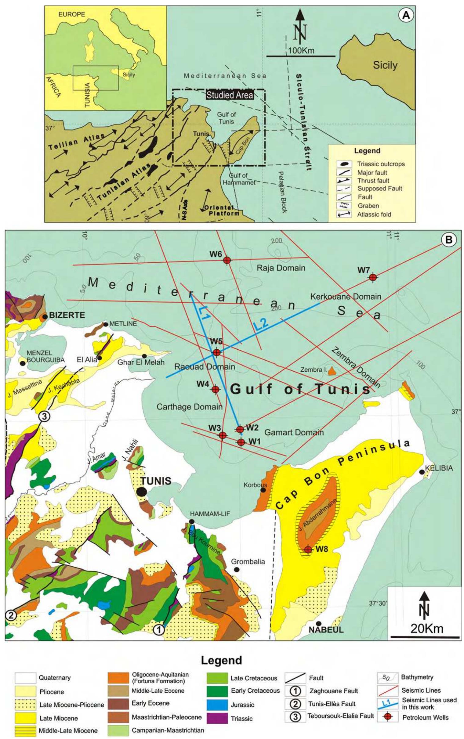 (PDF) Tectono-sedimentary events and geodynamic evolution of the ...