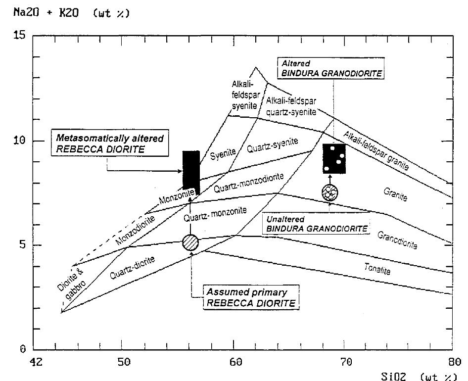 Metasomatically Altered (PDF) Hydrothermal alteration and associated mineralization in the ...