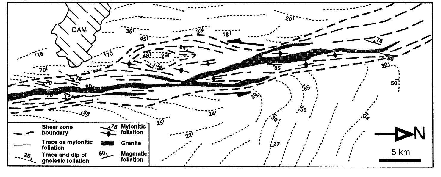 Figure 5 - from Transcurrent Shear Zones and Magma