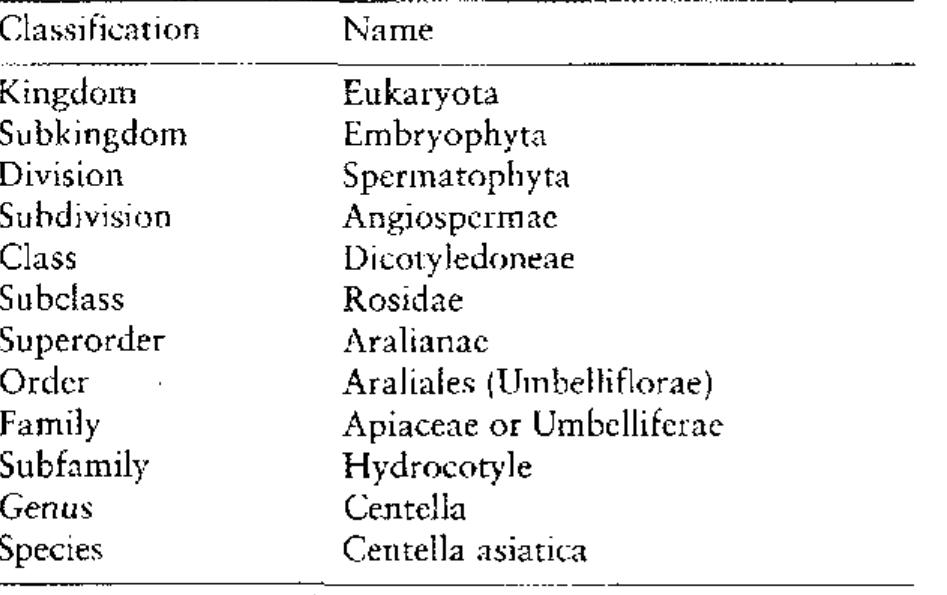 Table 1 - from Chemical, pharmacological and clinical
