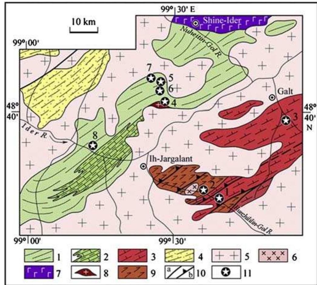 (PDF) Zircon ages and Nd–Hf isotopes in UHT granulites of the Ider ...