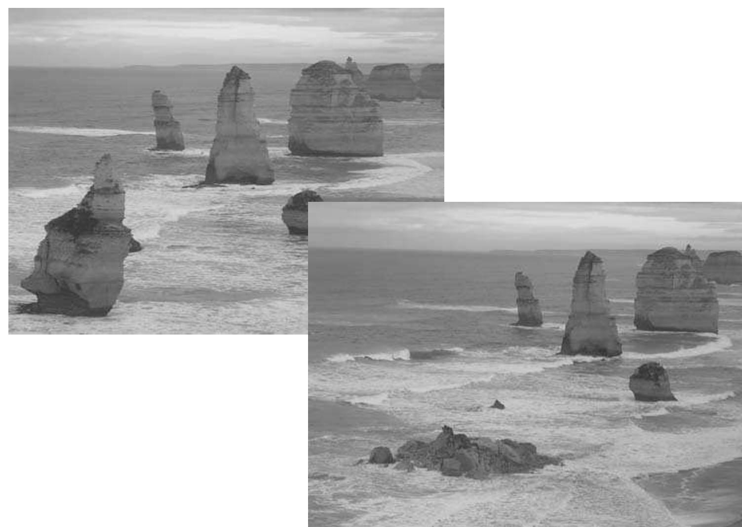 5: the famous twelve apostles rock stacks developed in