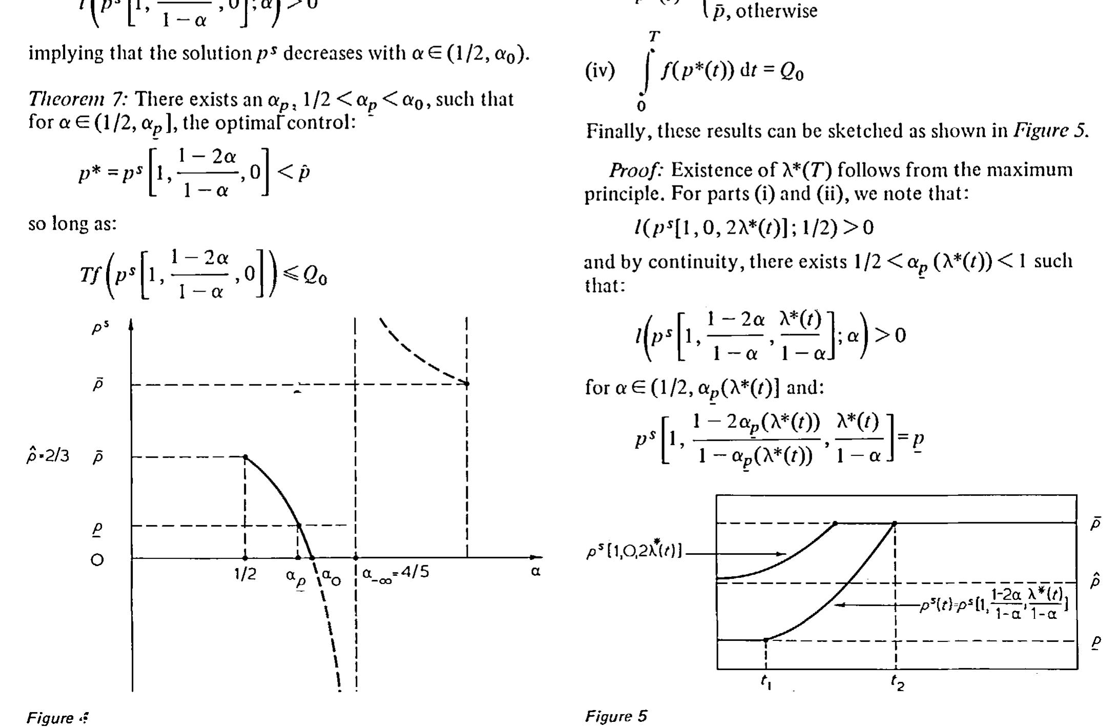 We can now state the following theorems. theorem 8: for q(t)