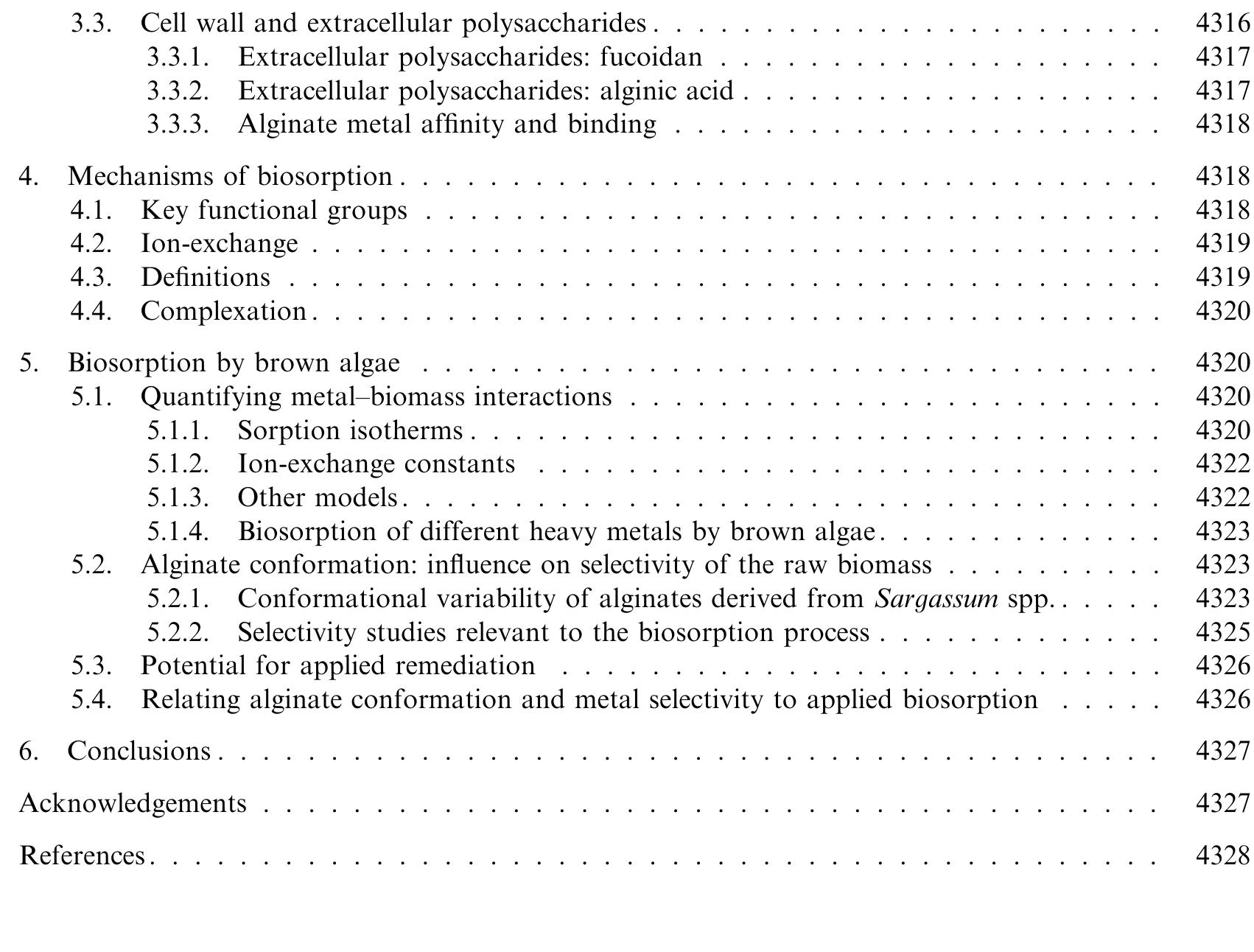 (PDF) A review of the biochemistry of heavy metal biosorption by brown ...