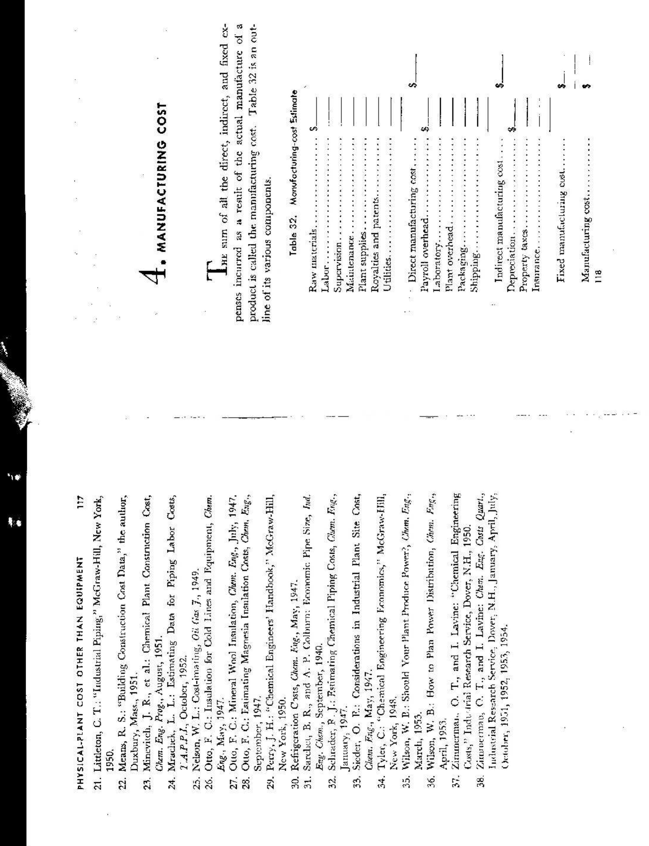 CHEMICAL ENGINEERING COST ESTIMATION PDF visual data 3