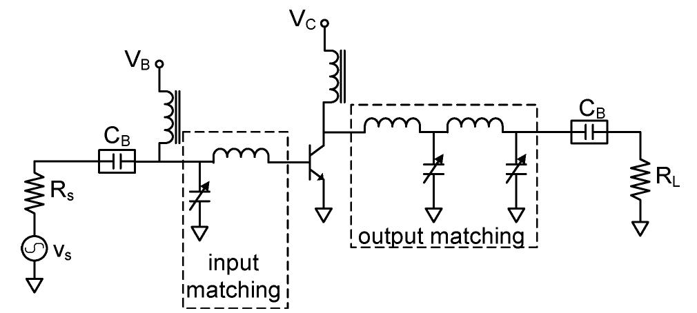 Schematic of the adaptive power amplifier.