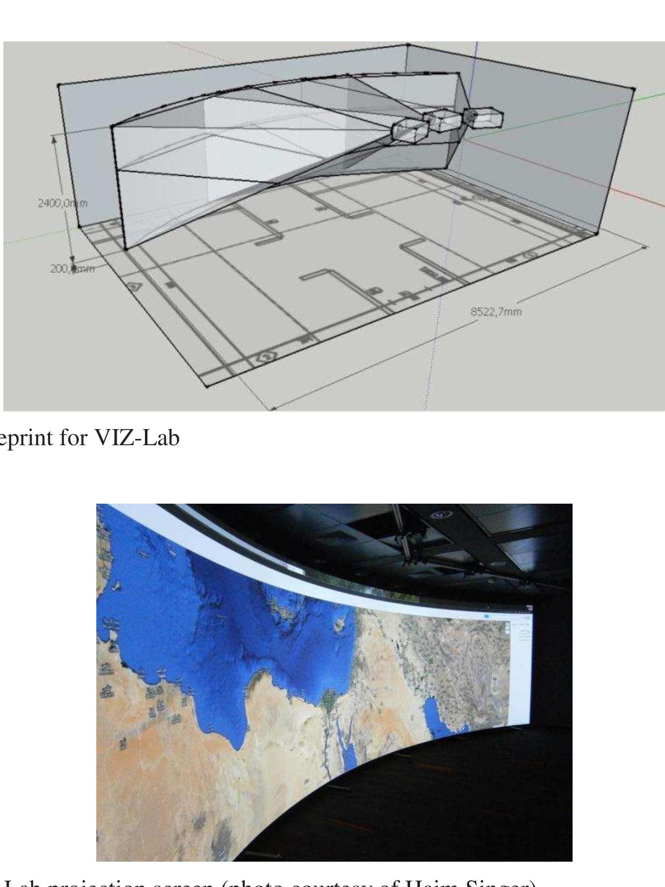 Lab Projecting Screen (PDF) The immersive visualization theater: A new tool for ecosystem ...