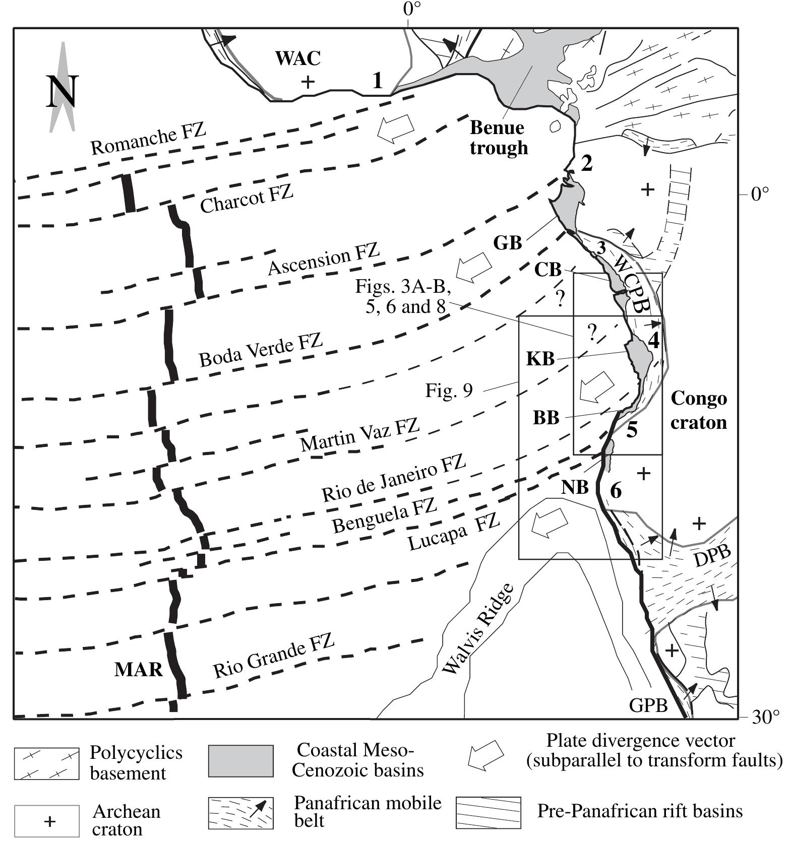 Post Rift Basin Figure 3 - from Segmentation and differential post-rift