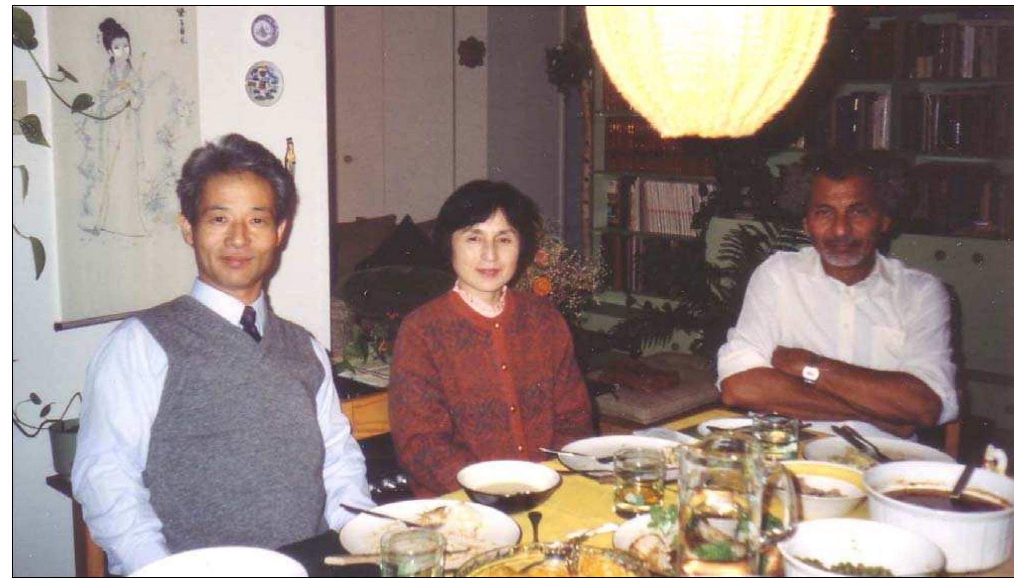 Lab Current Quebec - prof. nakamichi yamasaki and his wife at home in quebec in