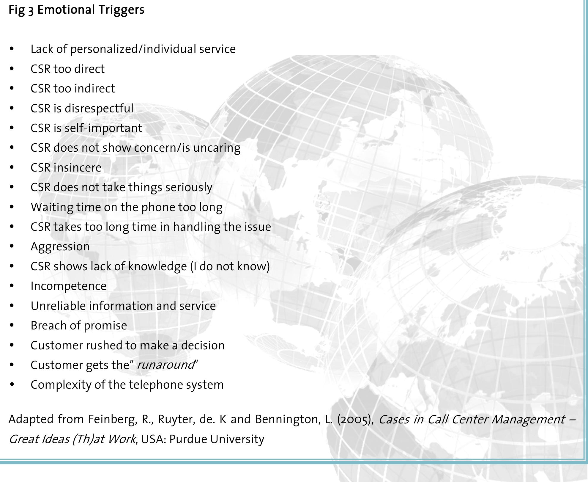 Figure 3 - from Culture and Customer Service