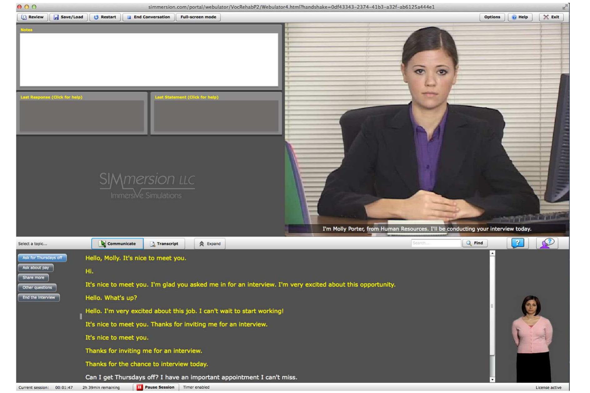 (PDF) Feasibility and Efficacy of Virtual Reality Job Interview ...