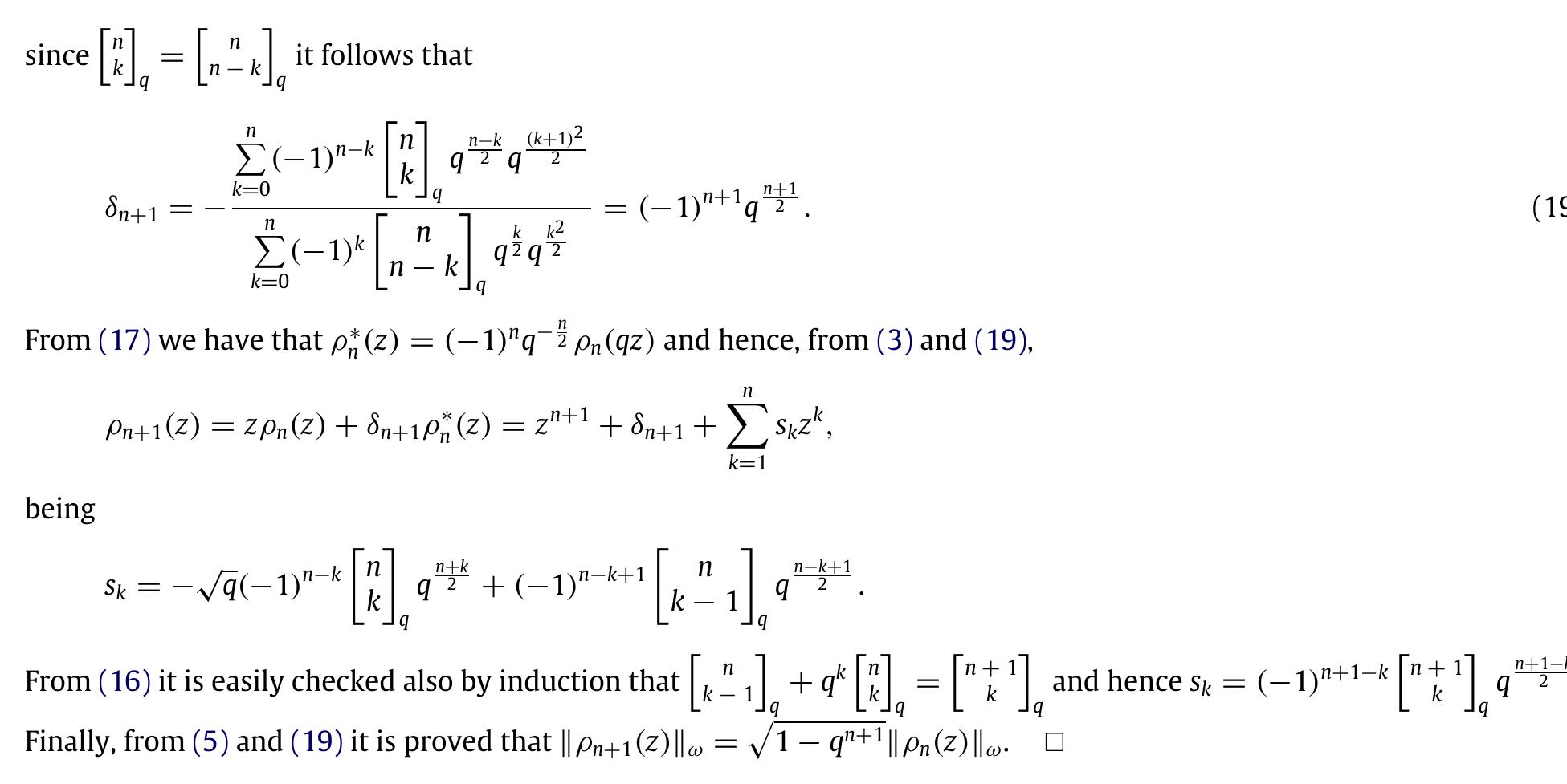 (PDF) Quadrature formulas associated with Rogers–Szegő polynomials