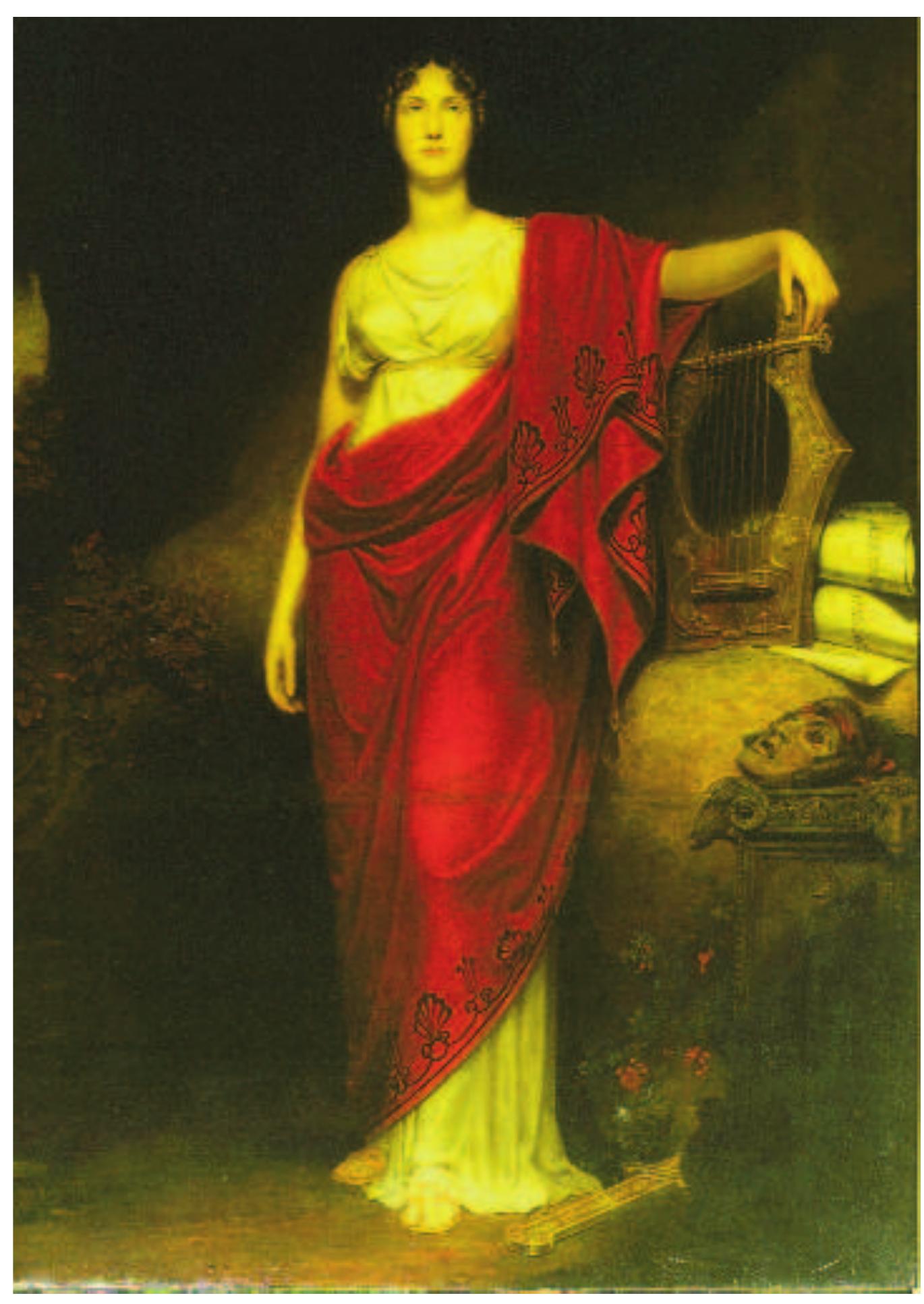 Fig. 2. Eliza O'Neill as Melpomene the Tragic Muse, George Francis Joseph. Oil on canvas, circa 1815. By permission of The Garrick Club / The Art Archive at Art Resource, NY. 