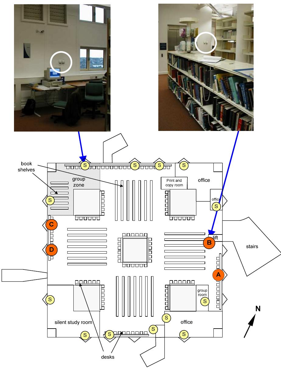 Library Standard Size In Meters Typical floor plan, showing basic library layout and