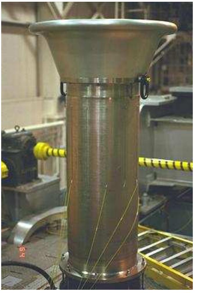 —asme nozzle assembly. the spool piece is an adapter to