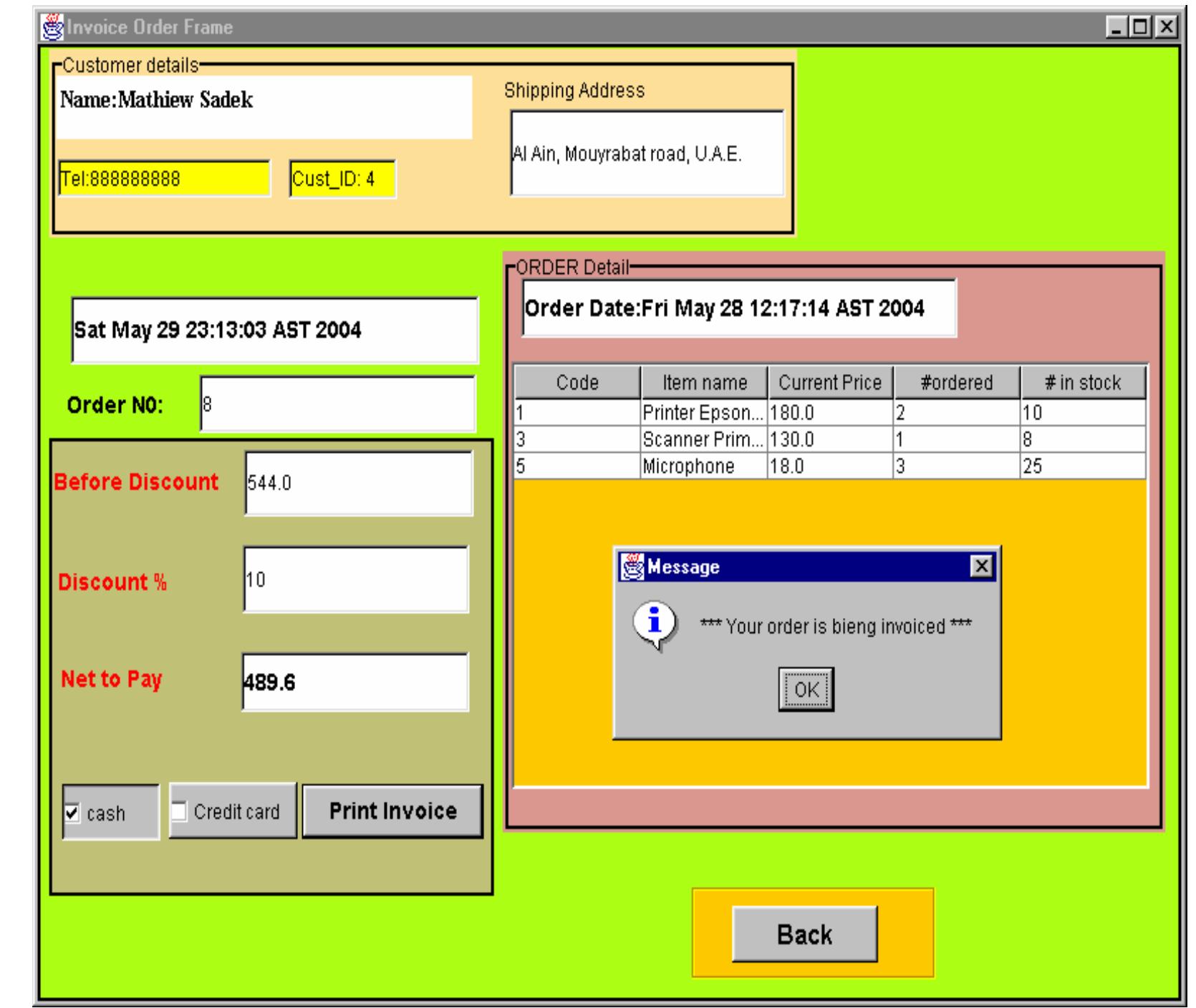Case Study: Design and Implementation of an Ordering system using UML ...