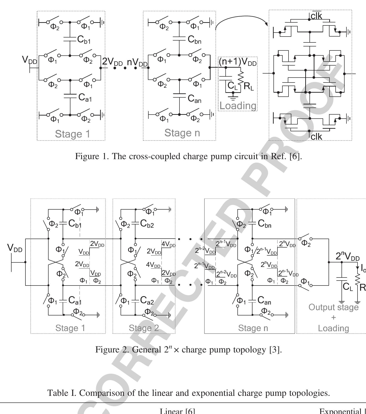 Figure 1 - from A dynamic-biasing 4x charge pump based on