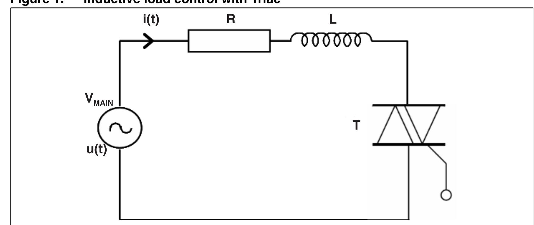 (PDF) AN441 Application note Inductive load control with AC switches