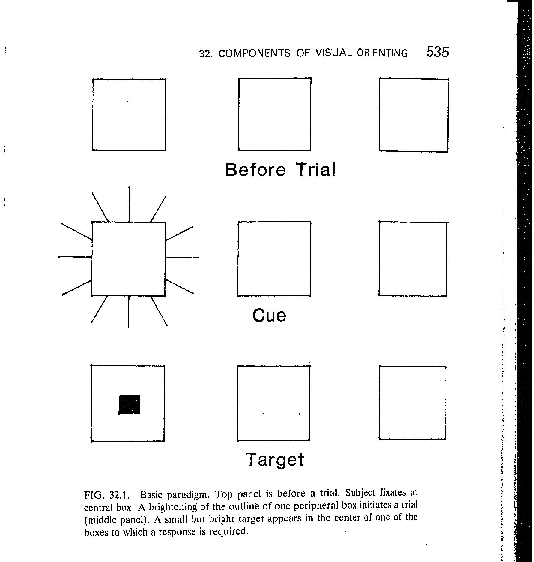 Off Center Vision Method (PDF) Components of visual orienting