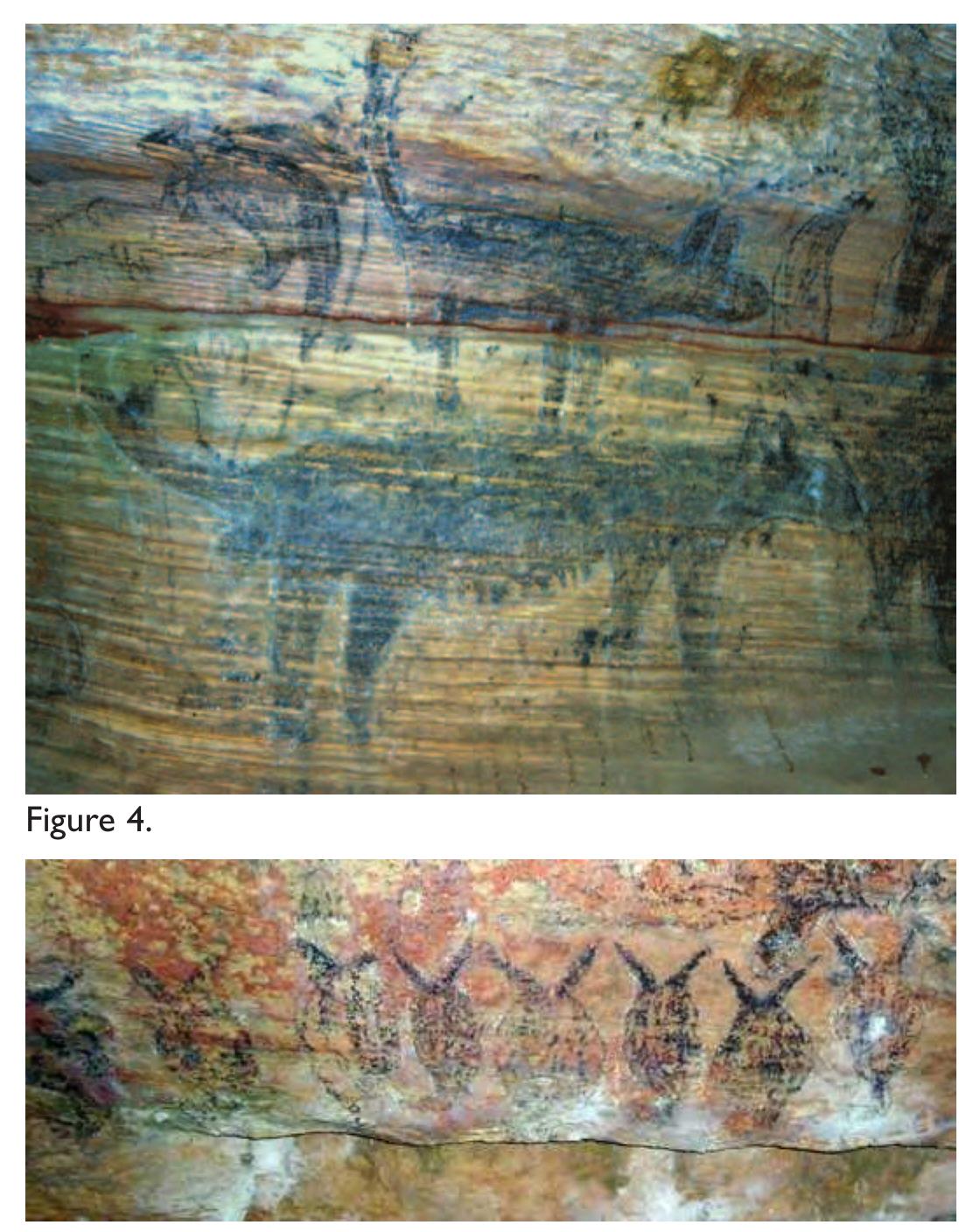 Figure 12 - from Aboriginal rock art depictions of fauna: