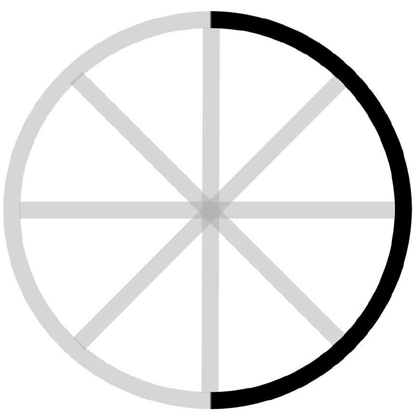‘igure 7 Identification of the second sigma in the wheel. Illustration by the author. 