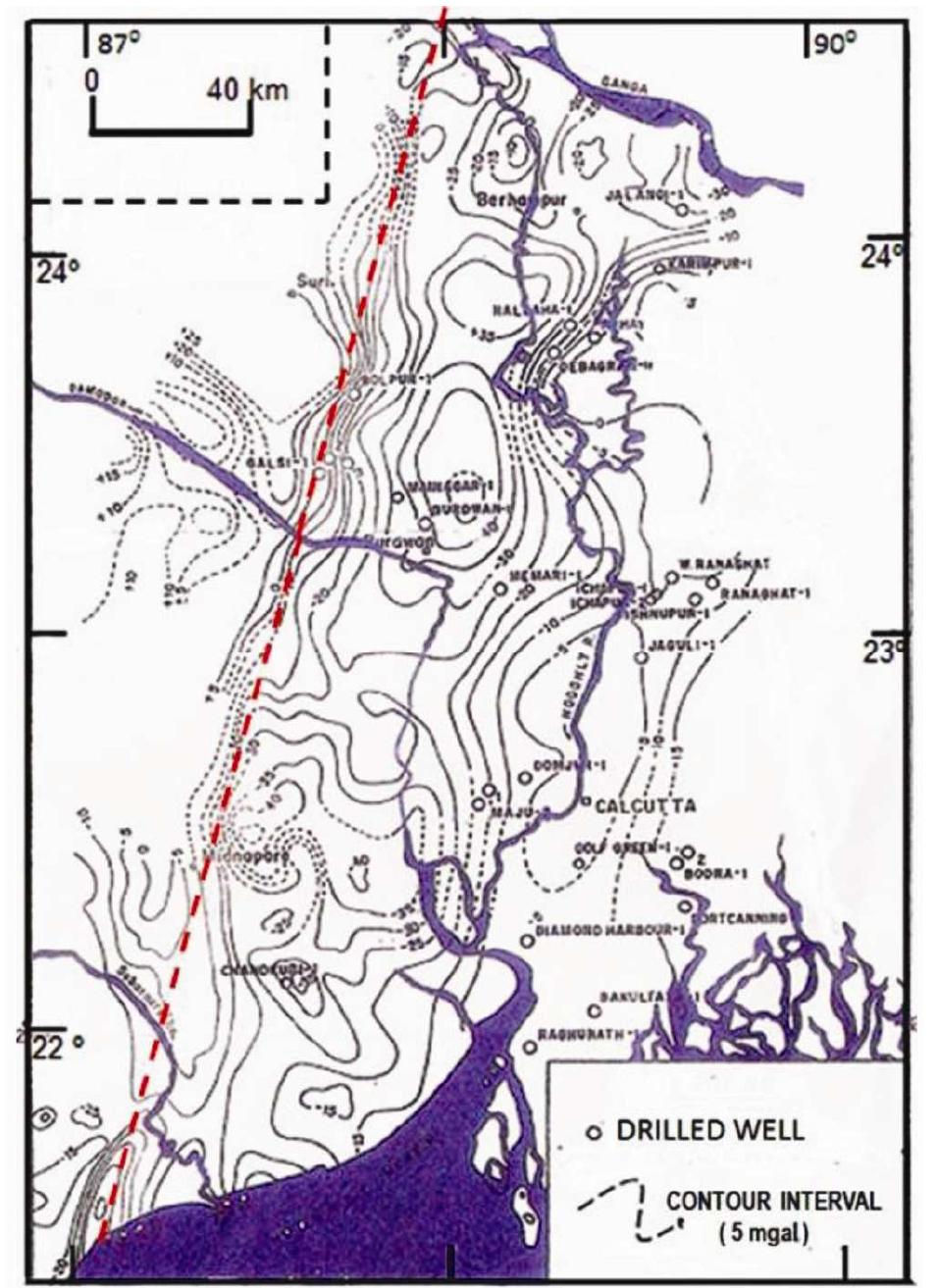 Figure 7 - from Geography and Geology of the Bengal Basin