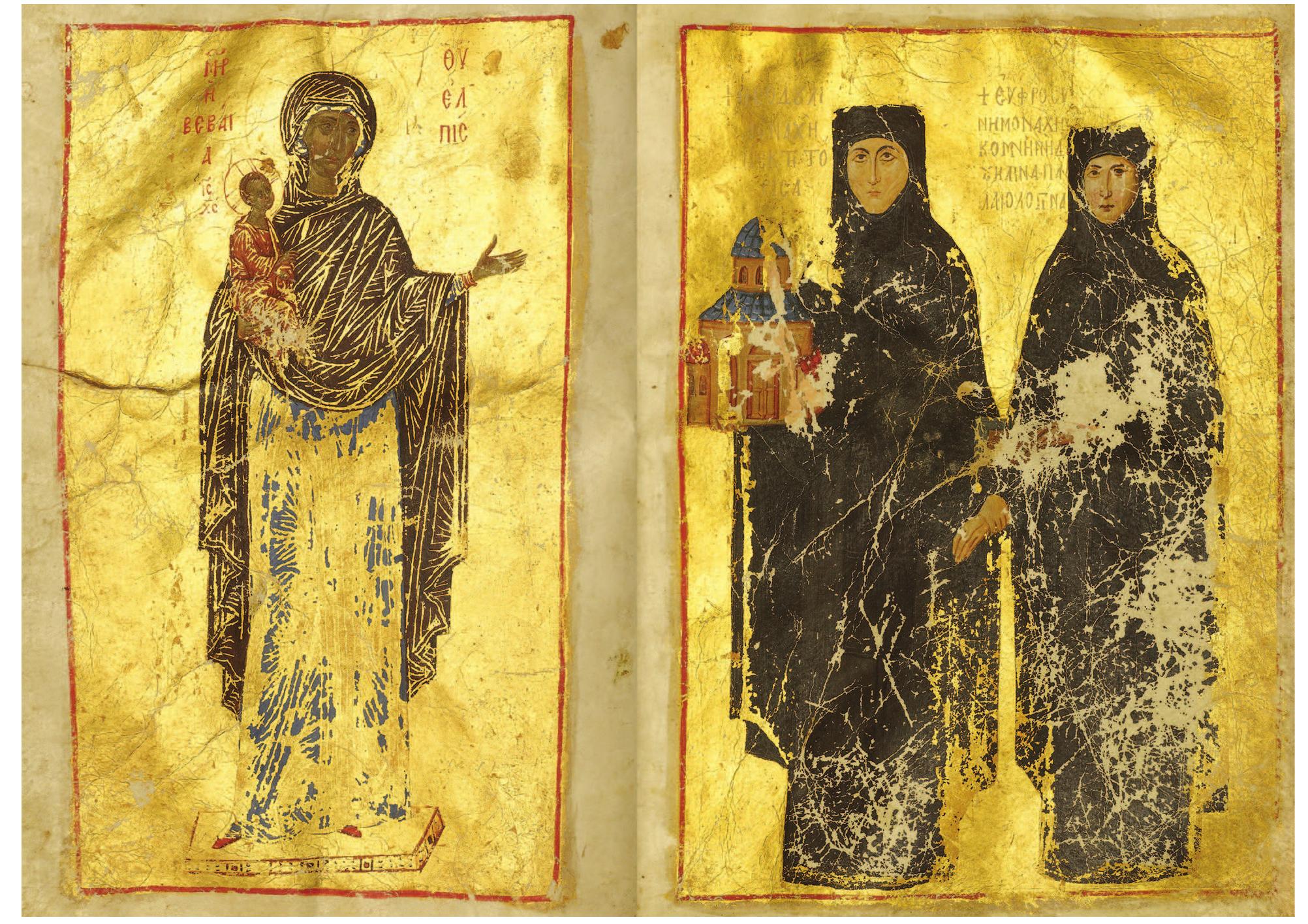 1G.1 Oxford, Lincoln College, gr. 35 (Lincoln College Typikon), fols. r1ov—11r (© Lincoln College, Oxford) 