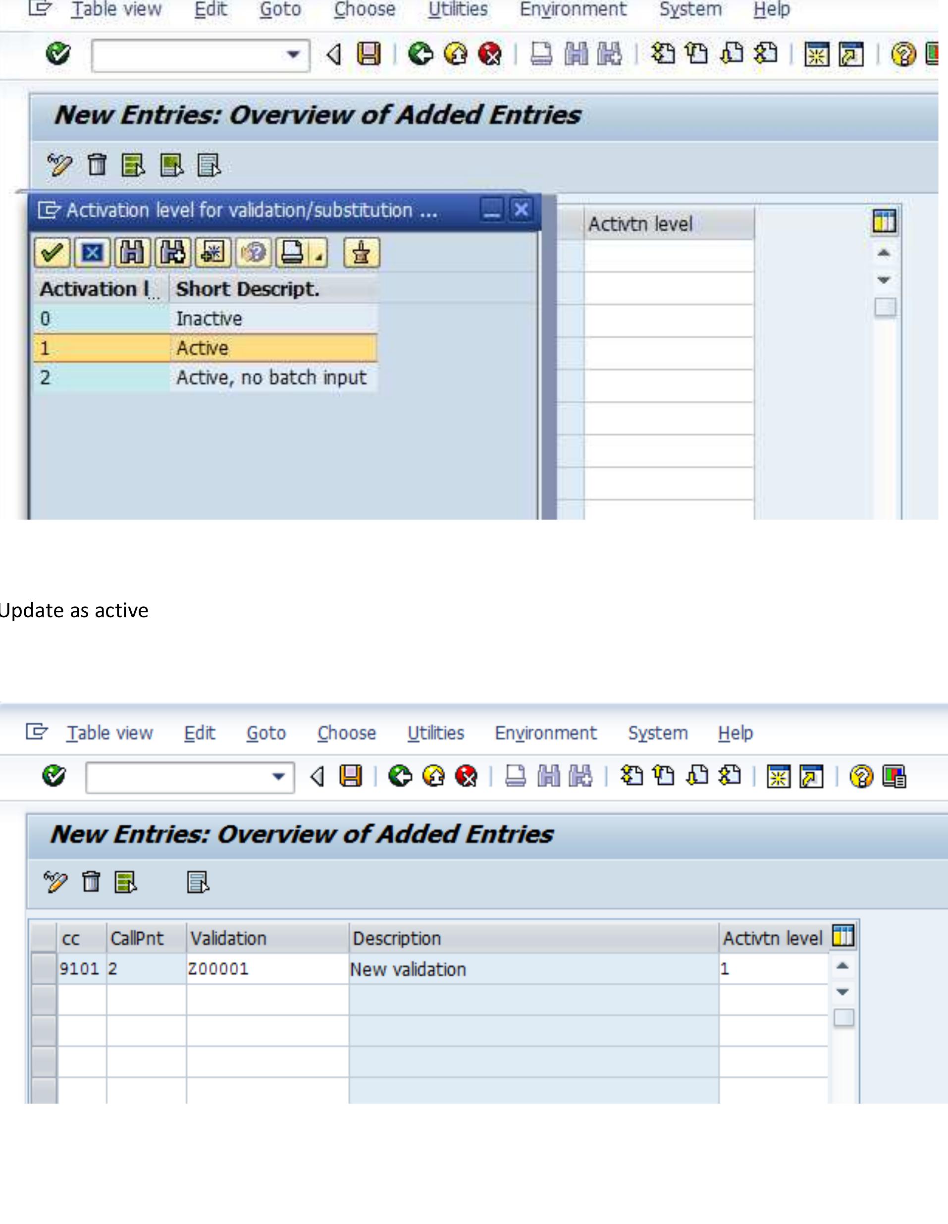 (PDF) SAP Validation configuration