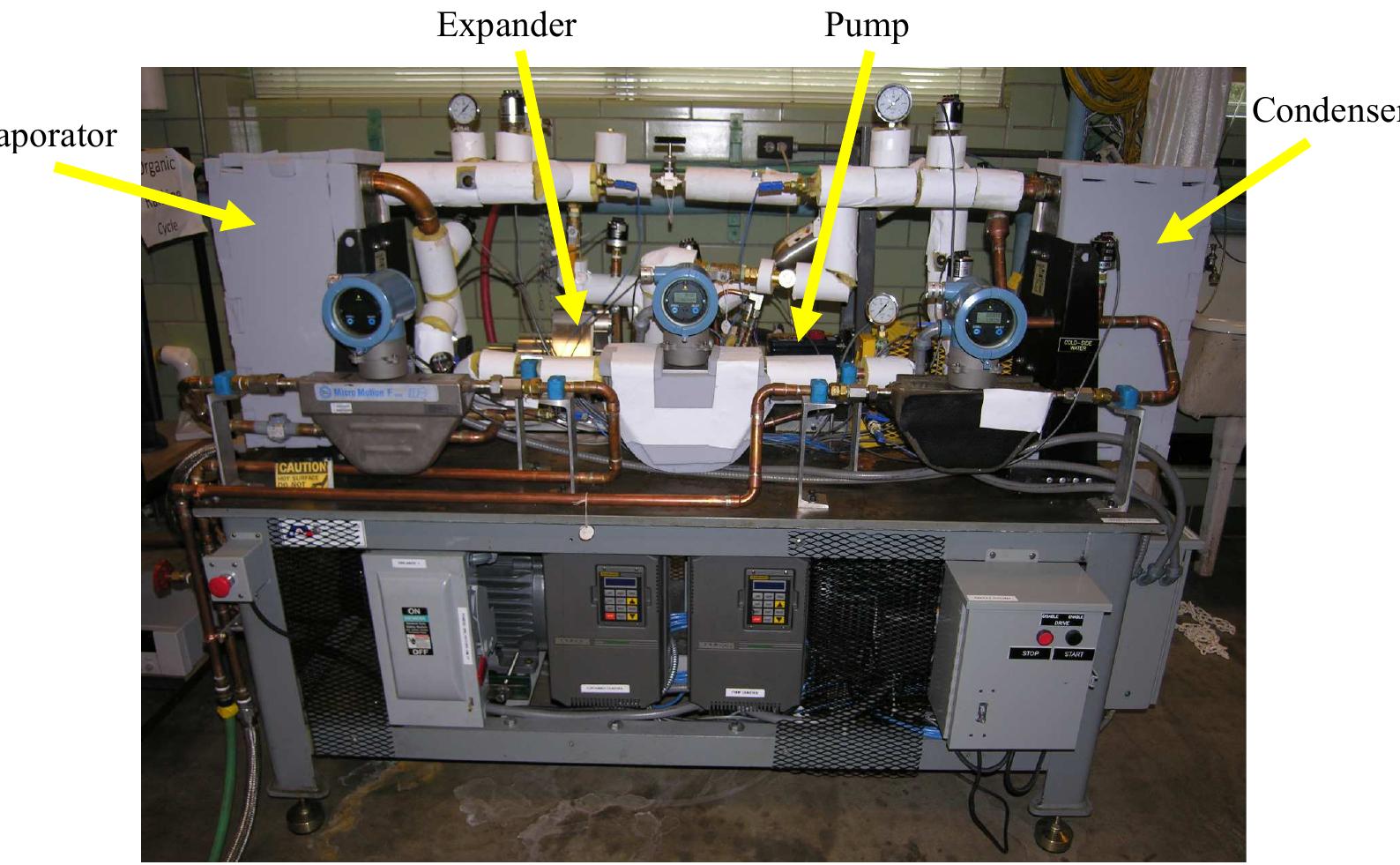 Photograph of orc system a photograph of the test system is
