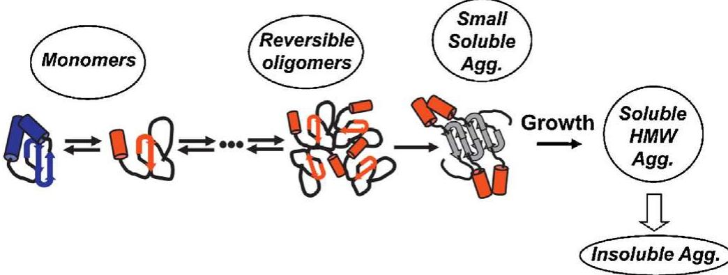 Schematic representation of some of the key steps in