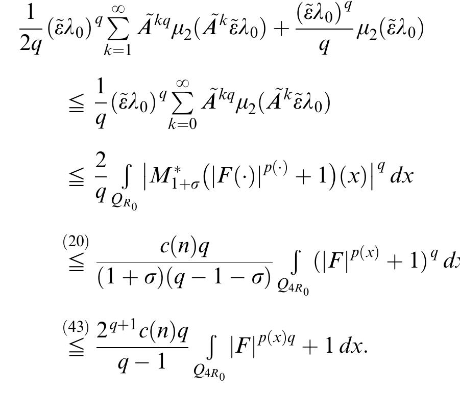 (PDF) Gradient estimates for the p ( x )-Laplacean system