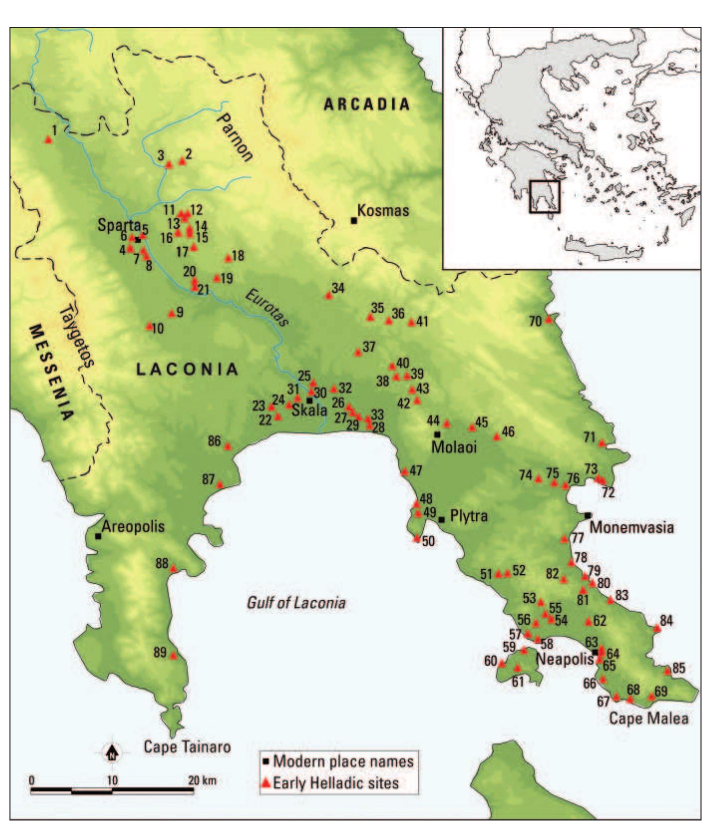 (PDF) E. Zavvou, Early Helladic Laconia after the time of H. Waterhouse ...