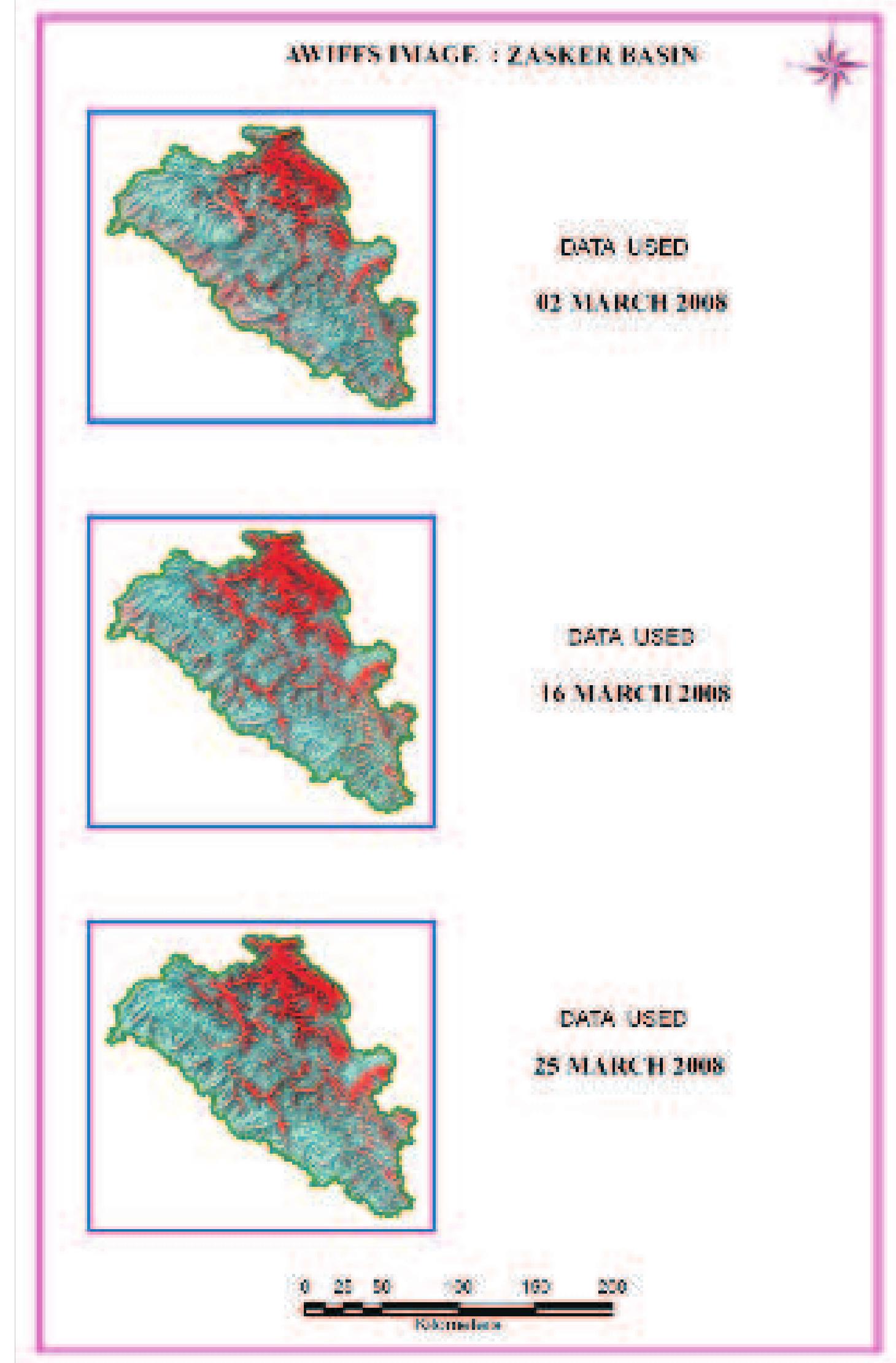 Figure 28: AWIFS Image of Zasker Basin 