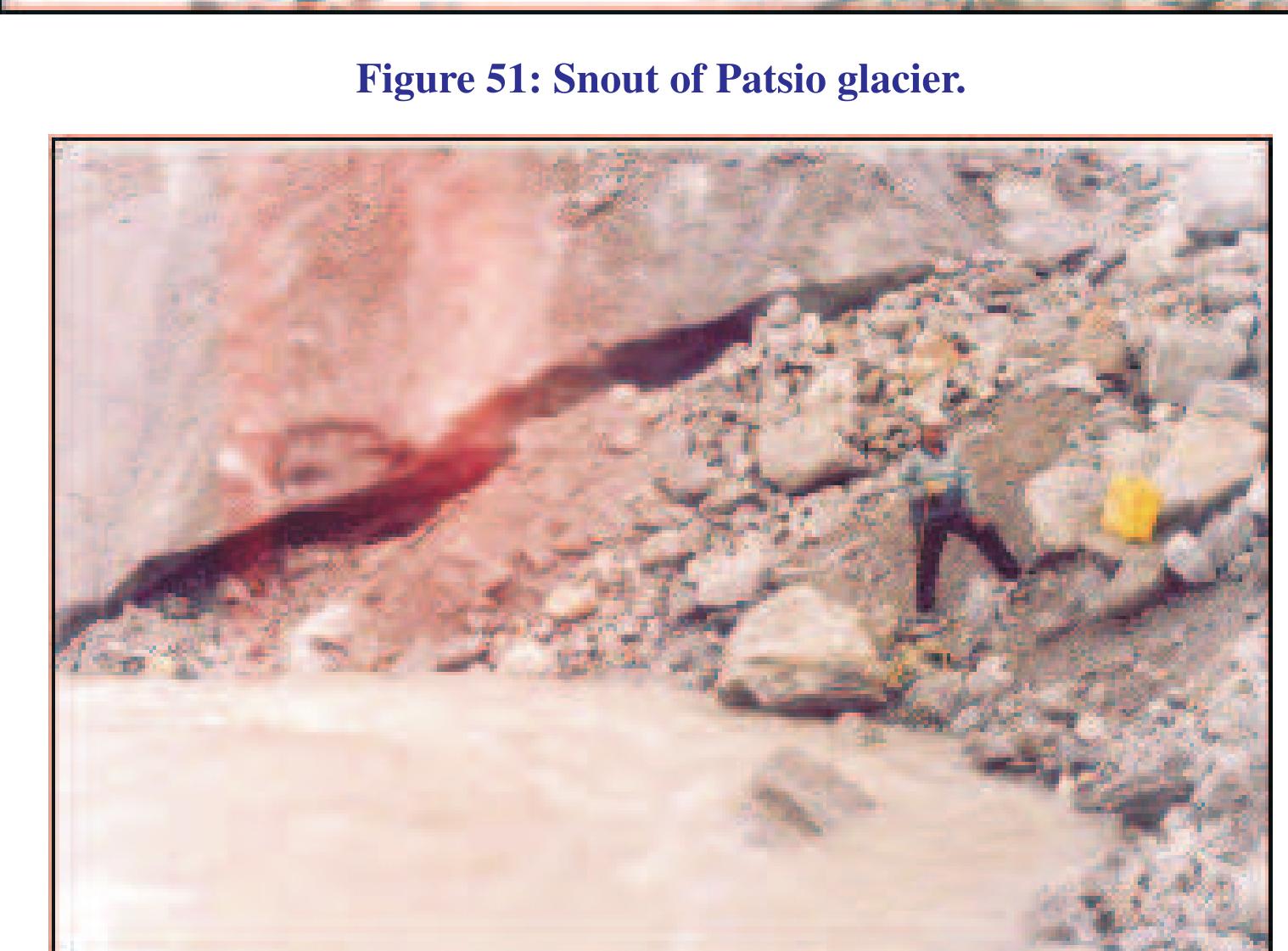 Figure 52: GPS reading at the snout of Satopanth glacier.  Snow and Glaciers of ol13: Space Applications Cent he Himalayas ISRO, Ahmedab: 