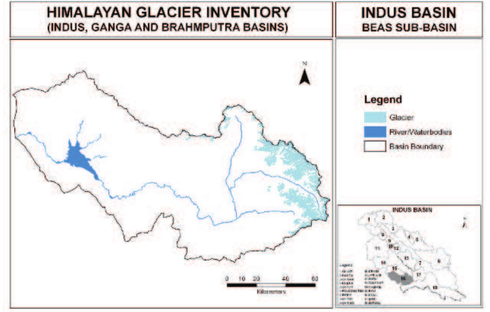 Figure 141: Inventory maps of Beas Sub -basin 